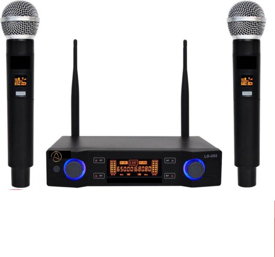 Arvona Karaoke Set Voor Volwassenen Karaoke Set Karaoke Set Met 2 Microfoons Draadloos Karaoke Microfoon Karaoke Machine