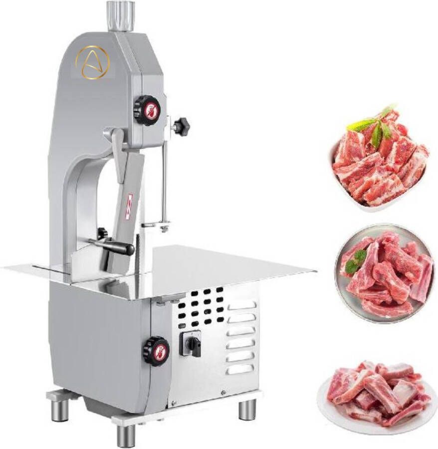 Arvona Professionele Vleessnijmachine Dunsnijder Vleesmachine Vleessnijder Snijmachine Voor Thuis Inclusief 6x Snijschijf 1500W