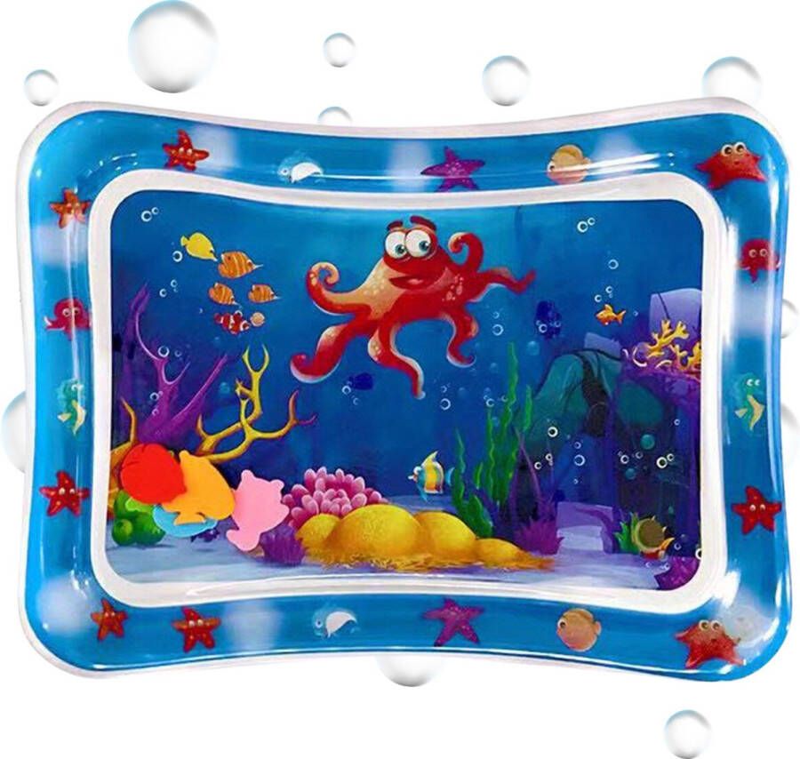 Arvona Waterspeelmat XXL Watermat Baby Waterspeelmat Babygym Speelmat Speelkleed Baby Leukste Kraamcadeau Octopus