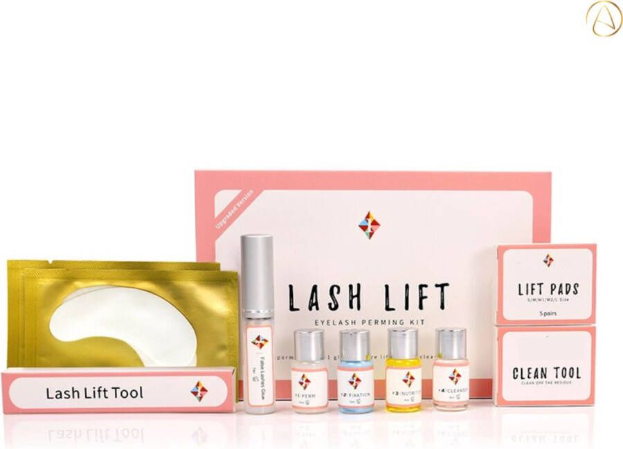 Arvona Wimperlifting Set Lash Lift Kit Lash Lift Set Lashlift Kit Eyelash Lift Kit Lash Lift Lijm