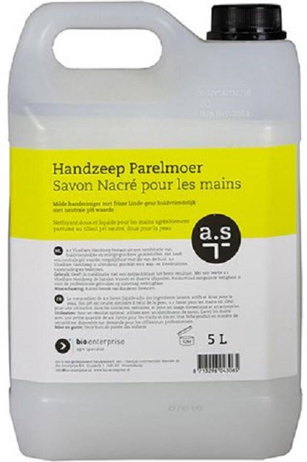 A.S Handzeep 5 liter Parelmoer