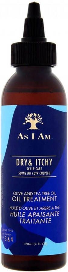 As I Am Dry & Itchy Olive & Tea Tree Oil Treatment