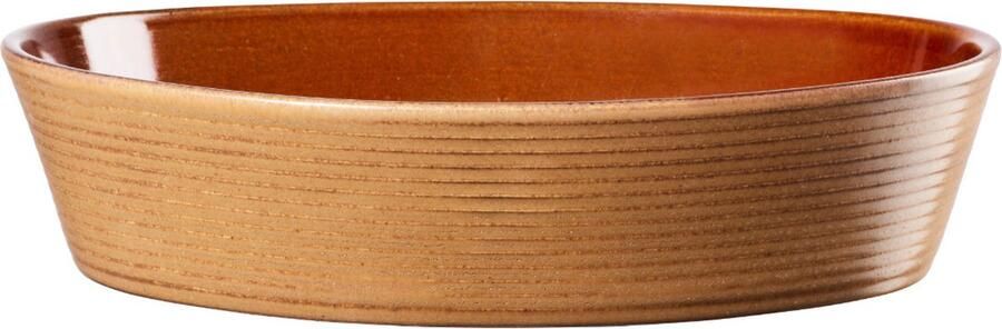 ASA Selection Kitchen'art brown Ovale ovenschaal 25x18 cm