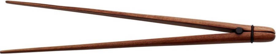 ASA Selection Wood Dark Akazie Massiv Serveertang l: 33 cm