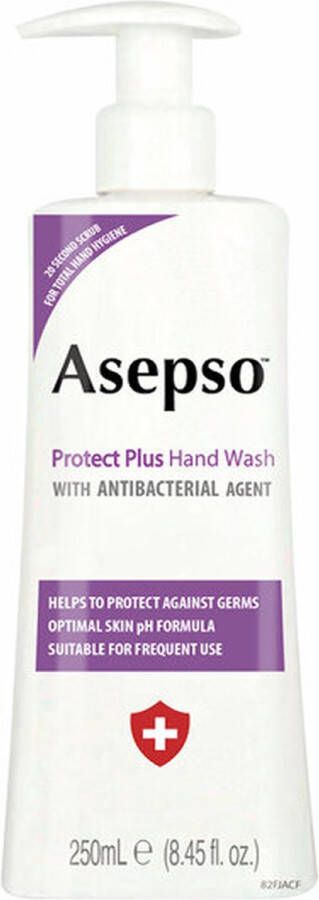 Asepso Protect Plus Antibacteriële Handzeep Zeeppomp 250ml