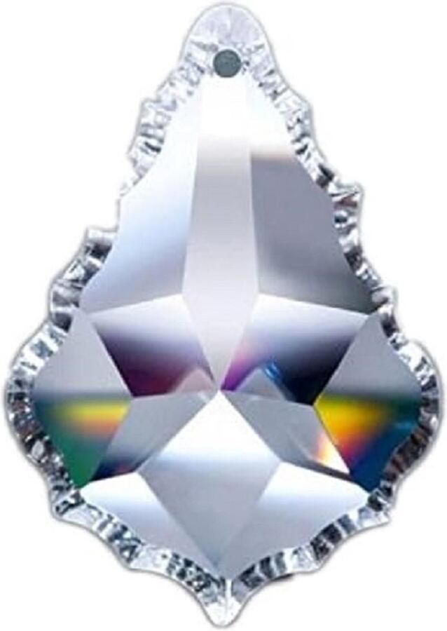 Asfour Eikenblad kristal- 100mm ( Hoogwaardig kristal voor o.a. Kroonluchters)