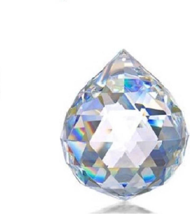 Asfour Raamkristal ball AAA kwaliteit maat: 30mm ( Raamhanger raamdecoratie raamkristal kroonluchter kristal ) kristal bol feng shui