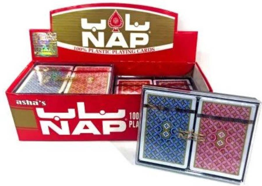 Asha's nap Speelkaarten Pokerkaarten Poker Cardsplaying Cards Double Deck Printing 100% Waterproof
