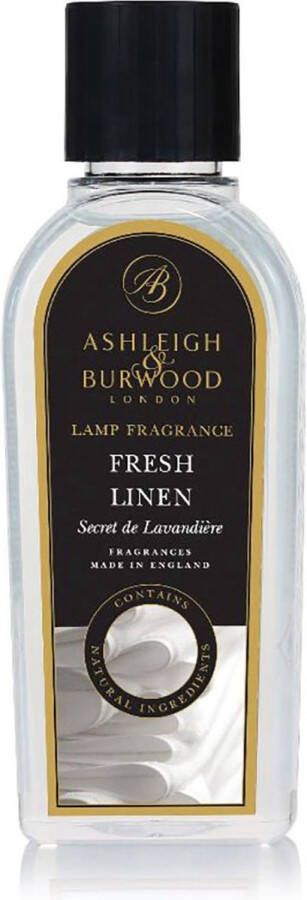 Ashleigh & Burwood Navulling voor geurbrander Fresh Linen 250 ml