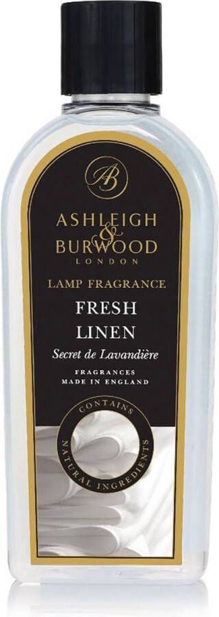 Ashleigh & Burwood Navulling voor geurbrander Fresh Linen 500 ml