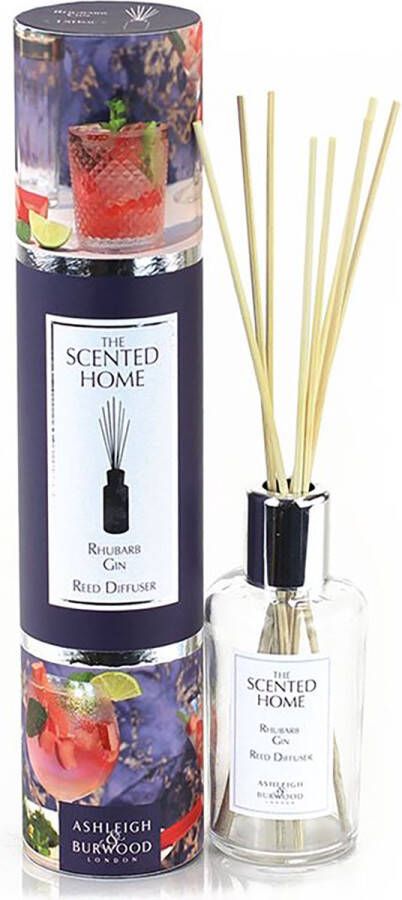 Ashleigh & Burwood Geurstokjes Rhubarb Gin 150 ml Reed Diffuser