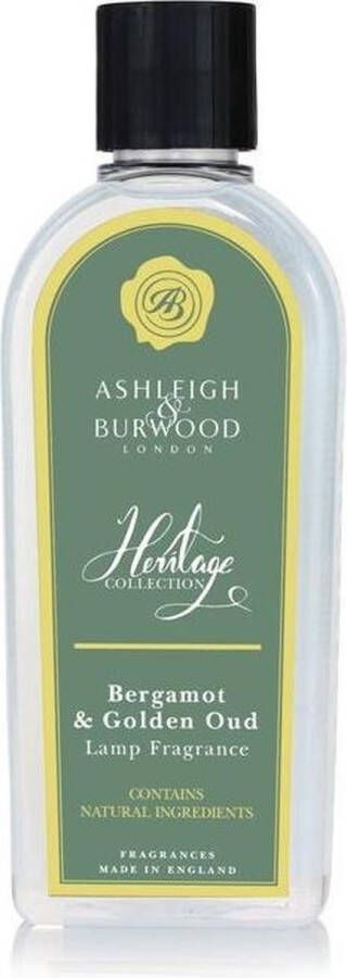 Ashleigh & Burwood Navulling voor geurbrander Heritage Bergamot & Golden Oud 250 ml