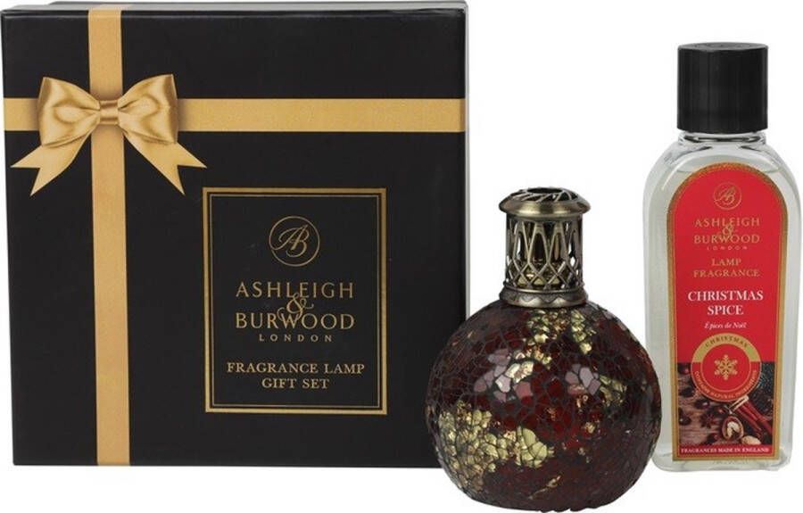 Ashleigh & Burwood London Ashleigh & Burwood Dragon's eye & Christmas Spice Geurlamp Giftset Huisparfum Geschenktip Geurbrander