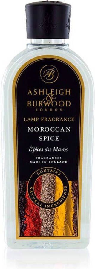 Ashleigh & Burwood Navulling geurlamp Geur verspreider Moroccan Spice 1000ml 1 Liter