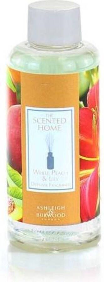Ashleigh & Burwood navulling geurstokjes White Peach & Lily Refill Reed Diffuser