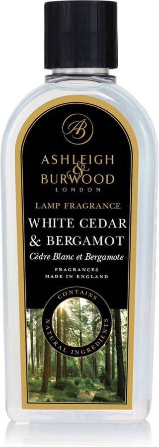 Ashleigh & Burwood Navulling voor geurbrander White Cedar & Bergamot 500 ml