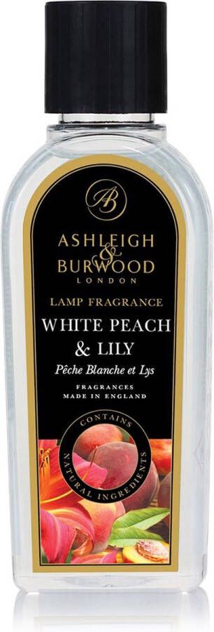 Ashleigh & Burwood Navulling voor geurbrander White Peach & Lily 250 ml