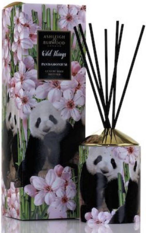 Ashleigh & Burwood Geurstokjes Reed Diffuser Wild Things Pandamonium- Panda