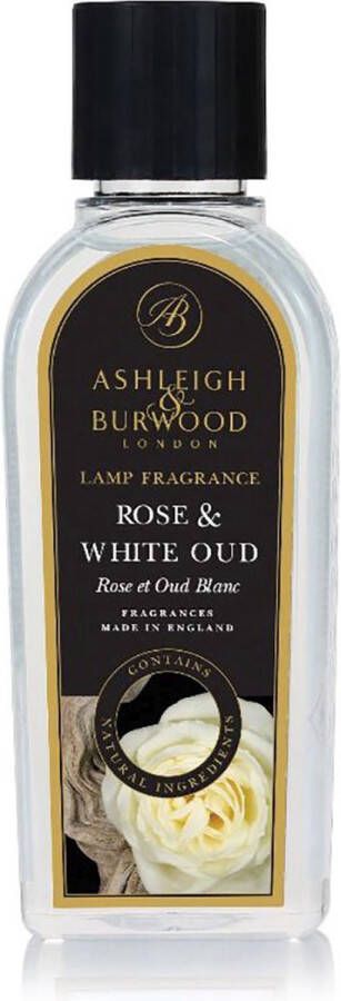 Ashleigh & Burwood Navulling voor geurbrander Rose & White Oud 250 ml
