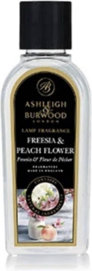 Ashleigh & Burwood WHITE FREESIA & PEACH BLOSSOM GEURLAMP OLIE 250 ML