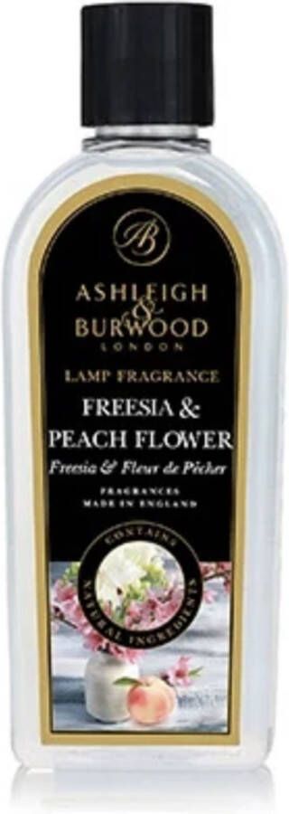 Ashleigh & Burwood WHITE FREESIA & PEACH BLOSSOM GEURLAMP OLIE 500 ML