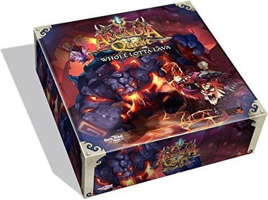 Asmodee Arcadia Quest Whole Lotta Lava EN