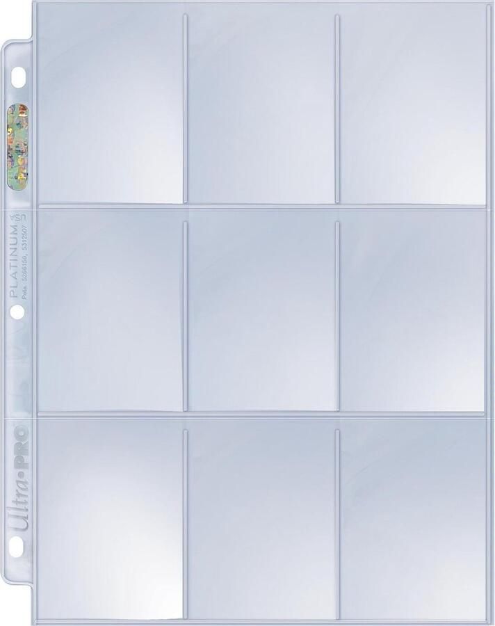 Asmodee Hologram Pages Platinum 9Pocket 11 hole