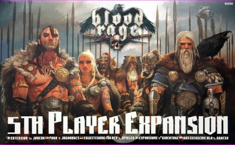 Asmodee Blood Rage-5th Player Expansion Bordspel Strategie