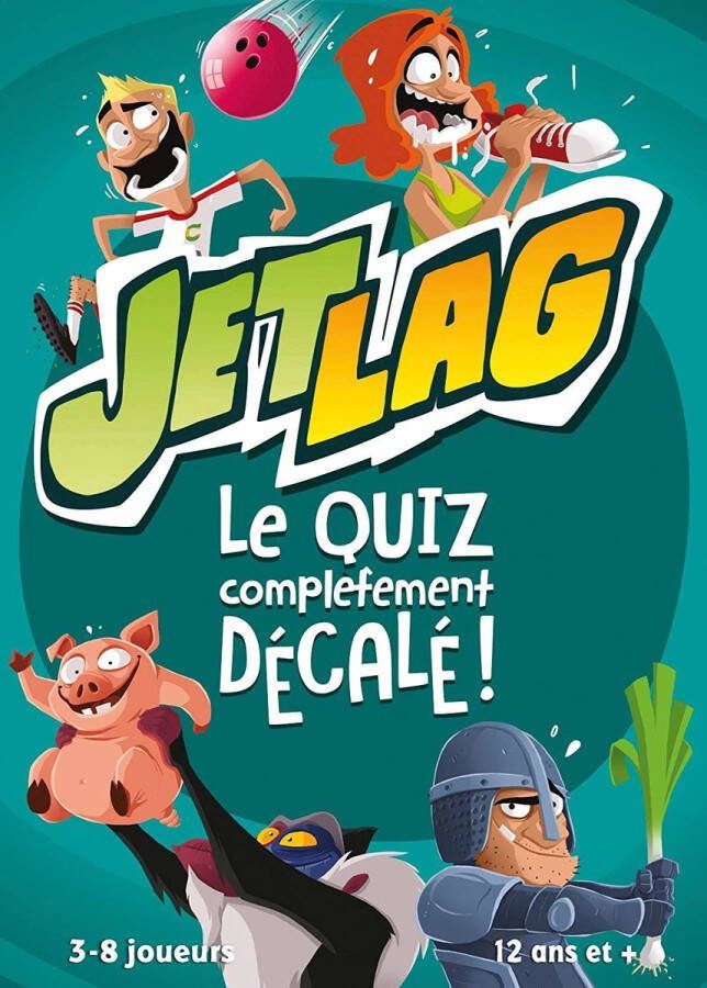 Asmodee Bordspel JetLag (FR)