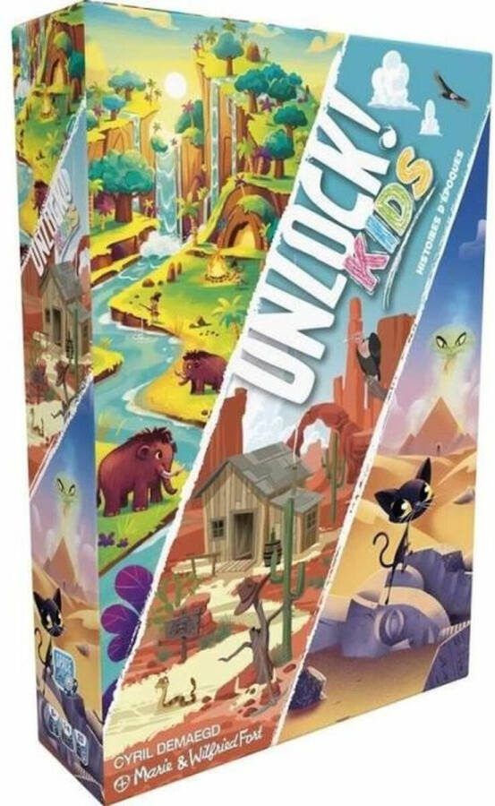 Asmodee Ontgrendelen! Kids Epoques Stories bordspel