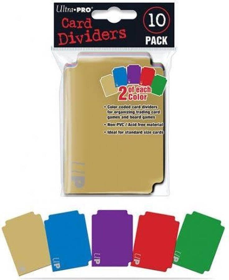 Asmodee Card Dividers EN