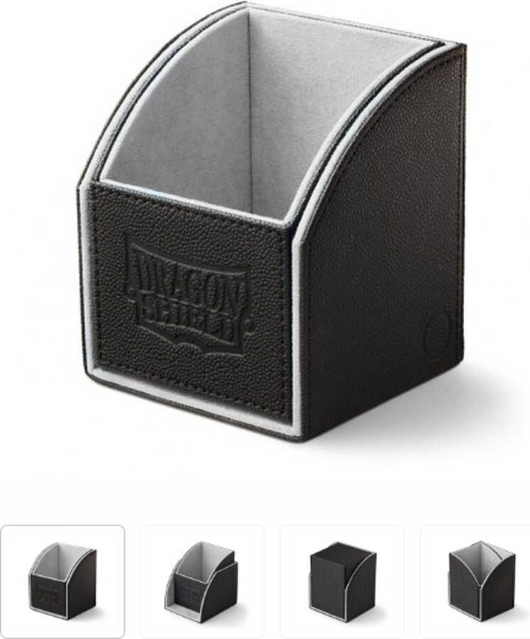 Asmodee Dragon Shield Nest Box Black Light Grey