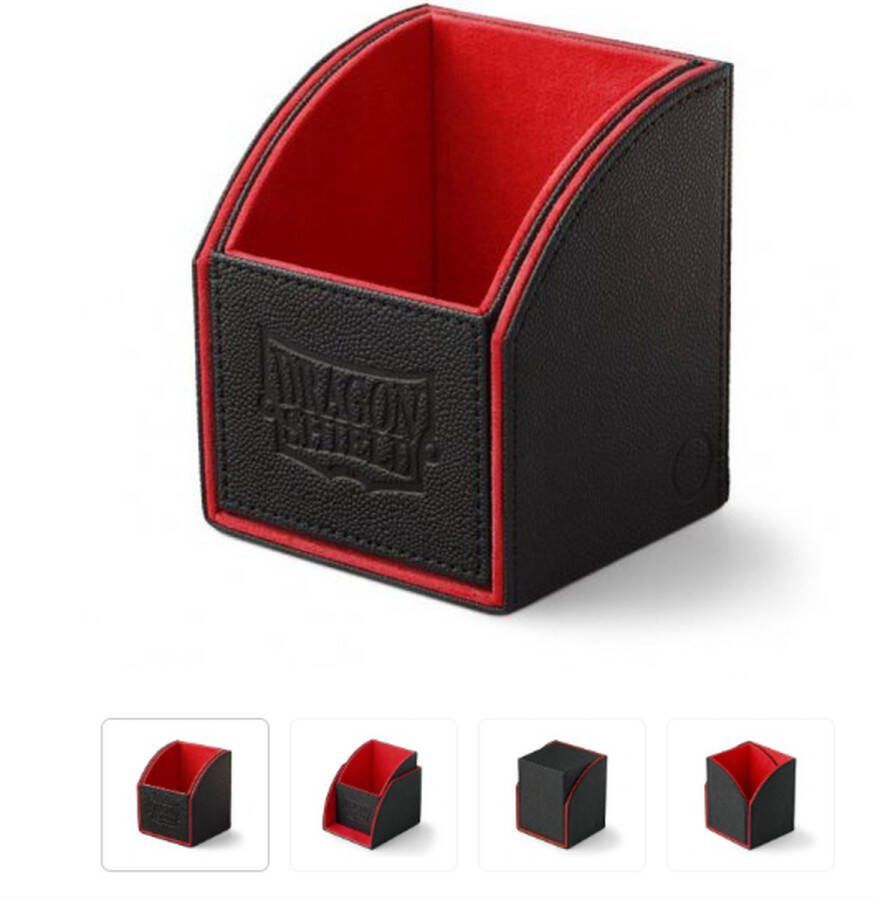 Asmodee Dragon Shield Nest Box Black Red