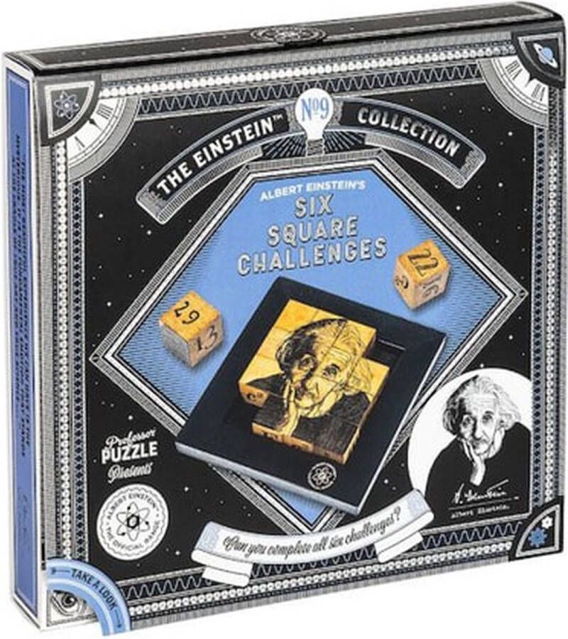 Professor Puzzle Einstein Six Square Challenges