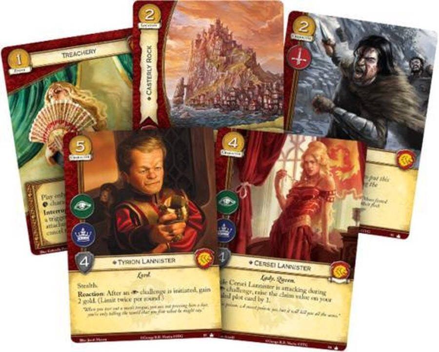 Asmodee Game of Thrones LCG 2nd Ed. For Family Honor EN