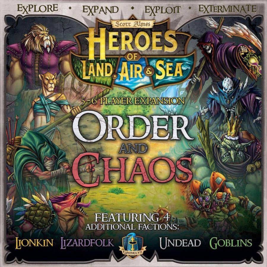 Asmodee Heroes of Land Air & Sea: Order and Chaos Expansion