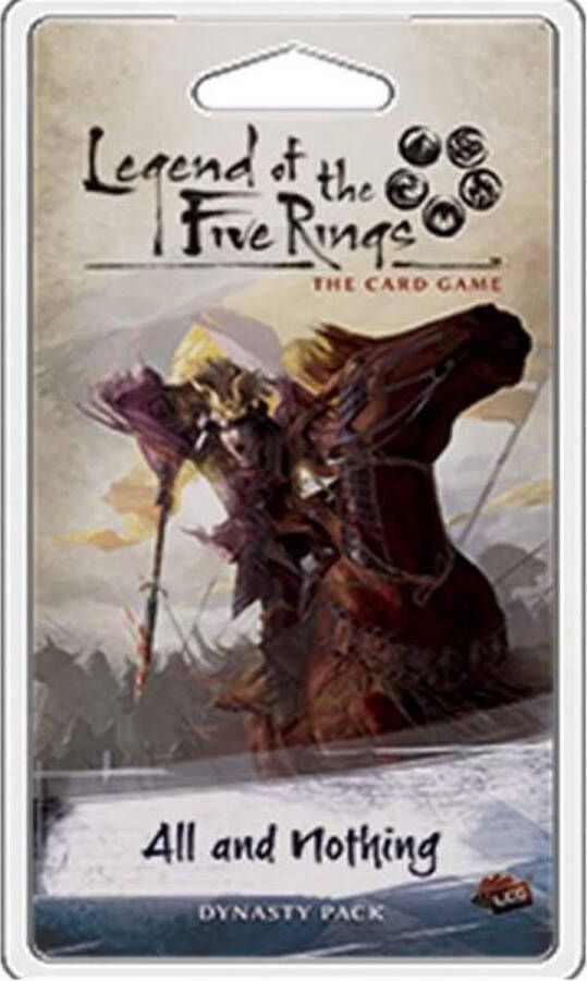 Asmodee Legend of the Five Rings All and Nothing EN