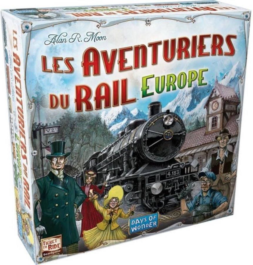 Asmodee Les Aventuriers du Rail Europe Collector's Edition: 15th Anniversary Bordspel Familiespel