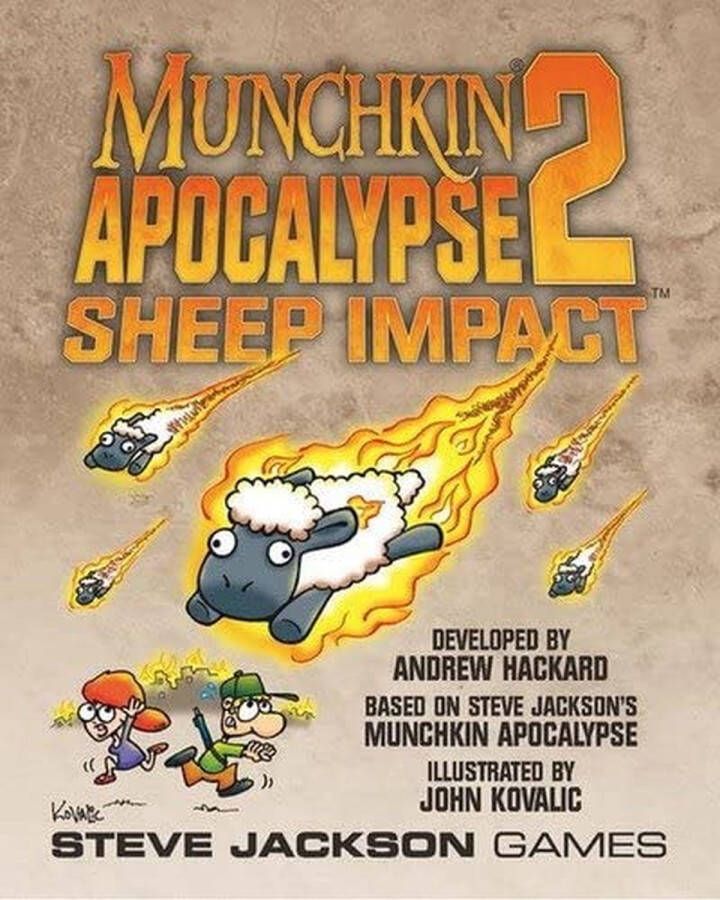 Asmodee Munchkin Apocalypse 2 Sheep Impact Kaartspel
