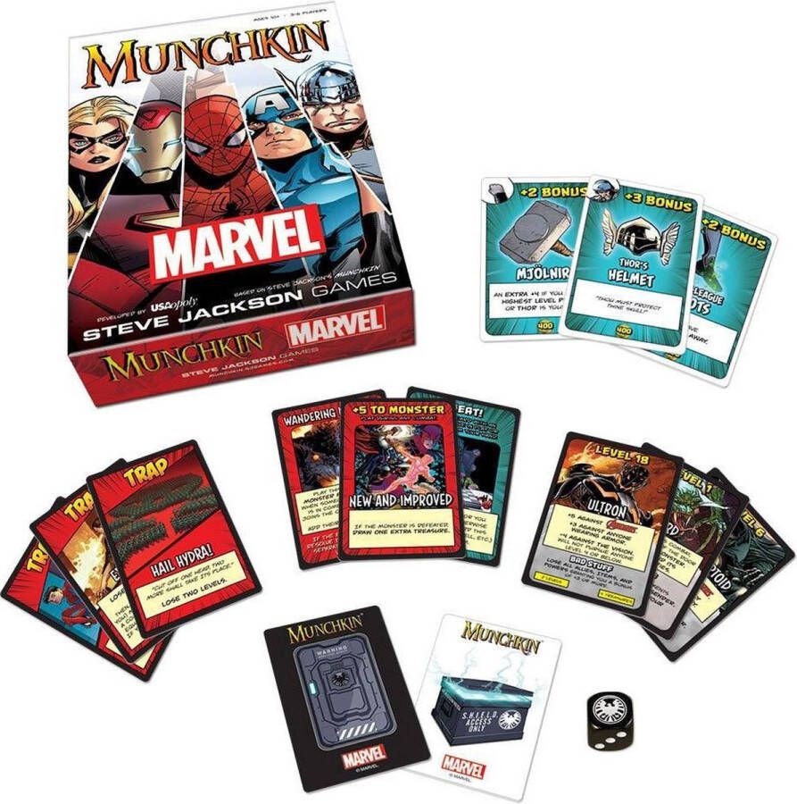 Asmodee Munchkin Marvel EN