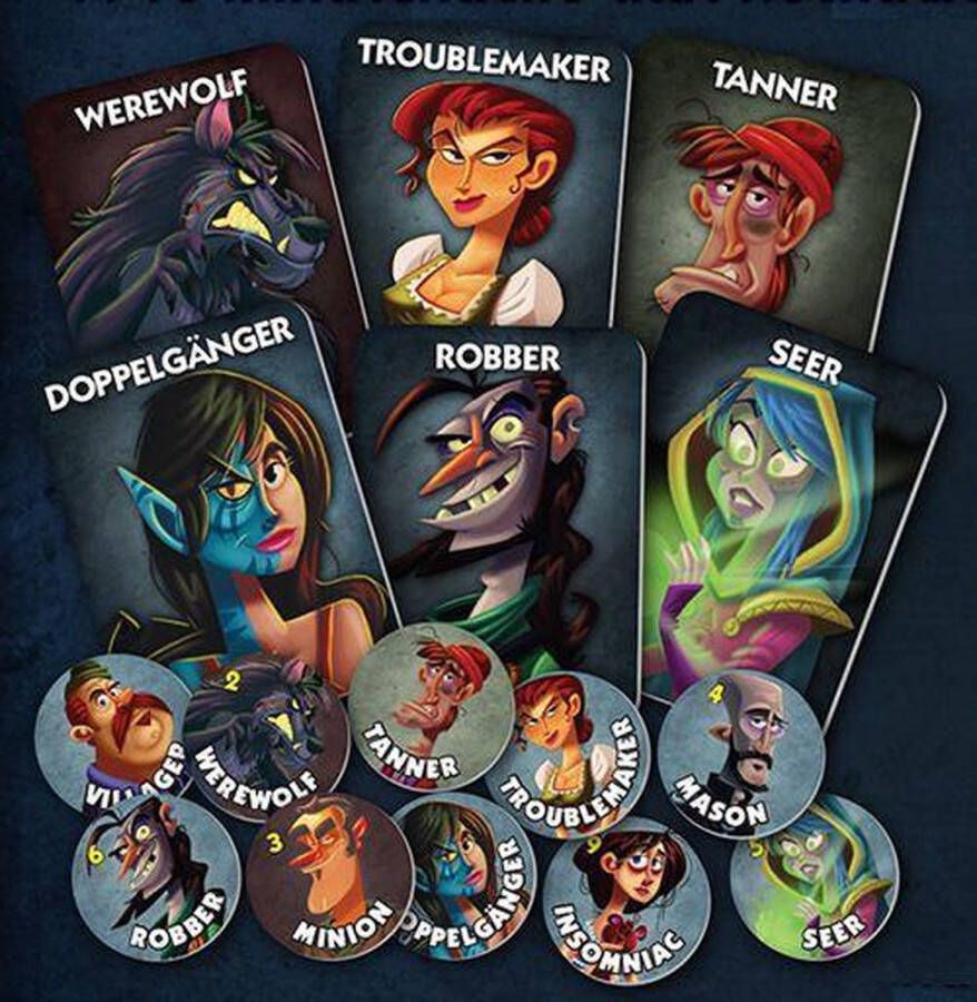 Asmodee One Night Ultimate Werewolf Engels