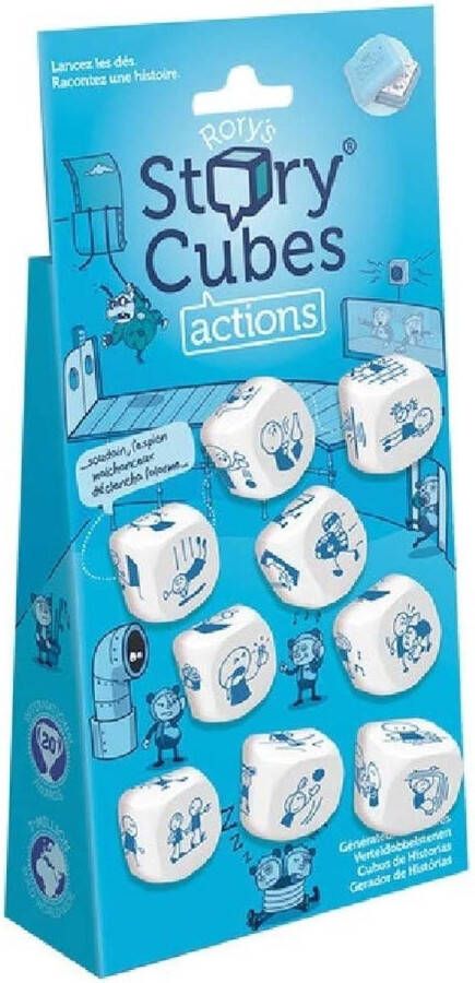 Asmodee Rory&apos;s Story Cubes Actions dobbelspel