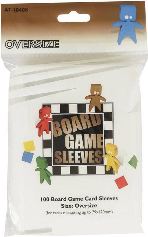 Asmodee SLEEVES Board Game Oversize (82x124mm) EN