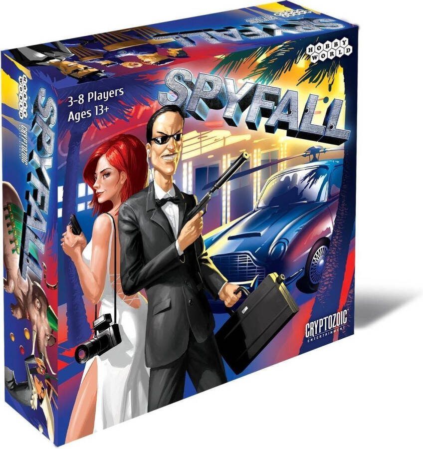 Cryptozoic Entertainment Asmodee Spyfall EN