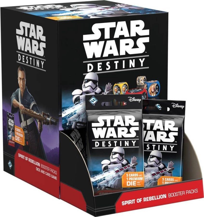 Asmodee Star Wars Destiny: Spirit of Rebellion booster pack