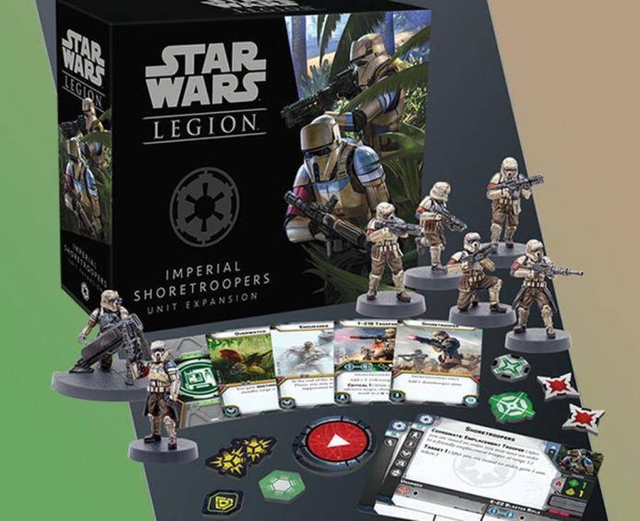 Asmodee Star Wars Legion: Imperial Shoretroopers Unit Expansion