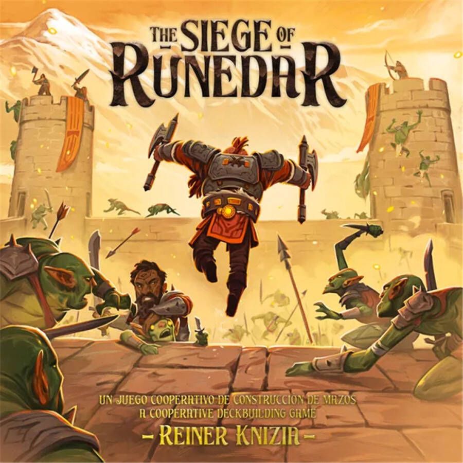 Asmodee The Siege Of Runedar Bordspel Veelkleurig