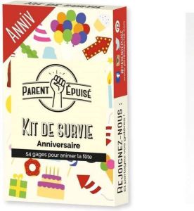 Asmodee UITVERKOCHT OUDER: Survival Kit voor verjaardagen