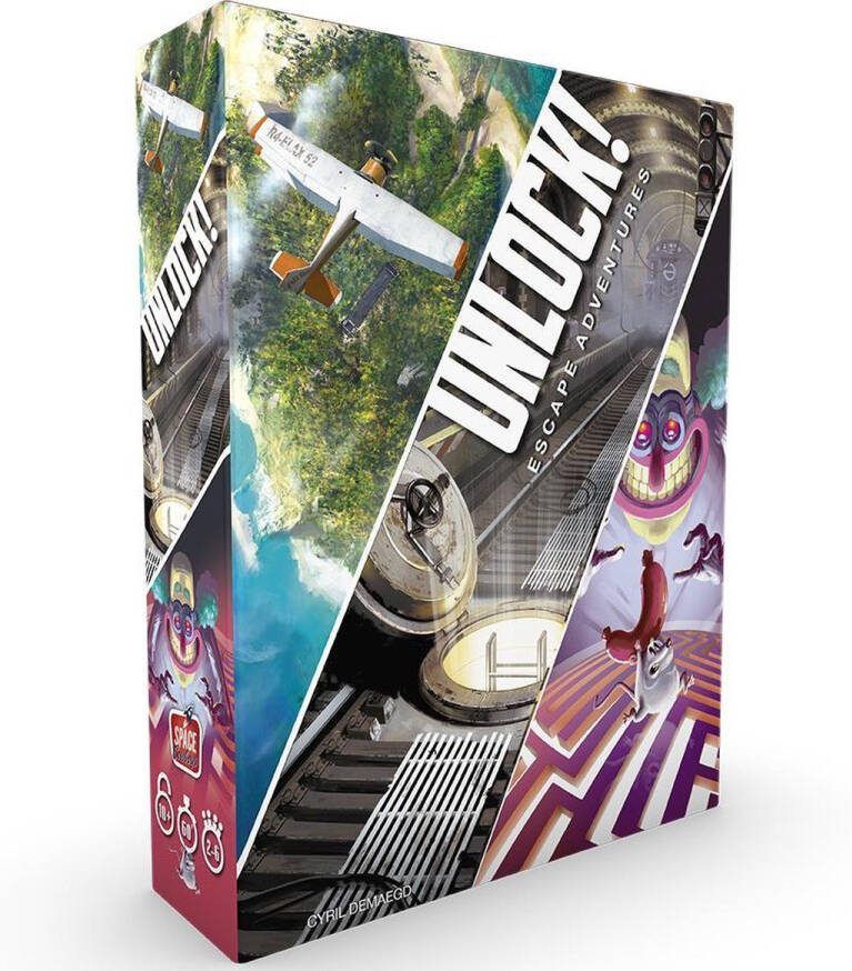 Asmodee Unlock! 1 Escape Adventures (English) (AMDUNLOCK01) Games