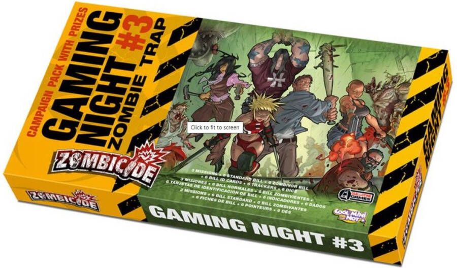 Asmodee Zombicide Gaming Night Kit #3 Zombie Trap